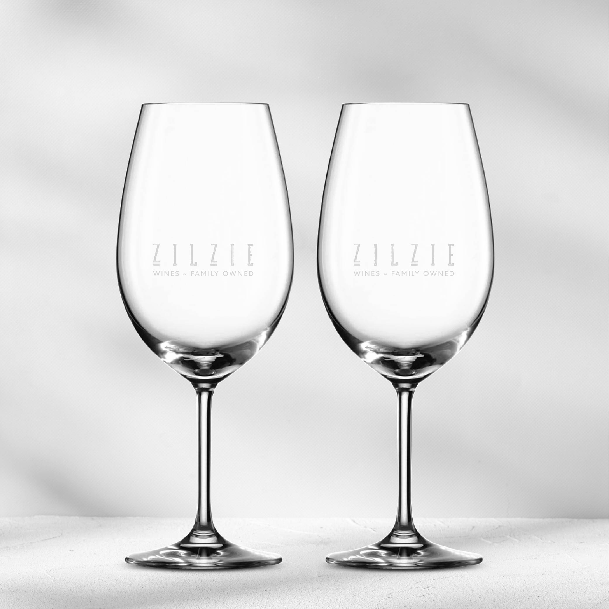 Zilzie Wine Glasses – Pair