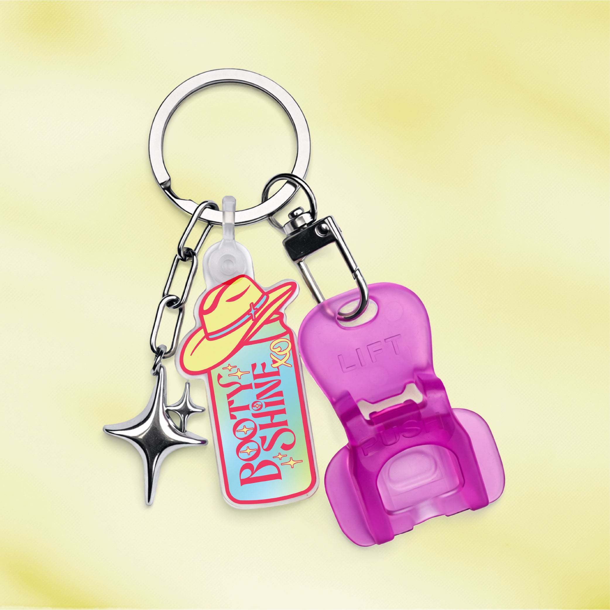 BootyShineXO Keychain