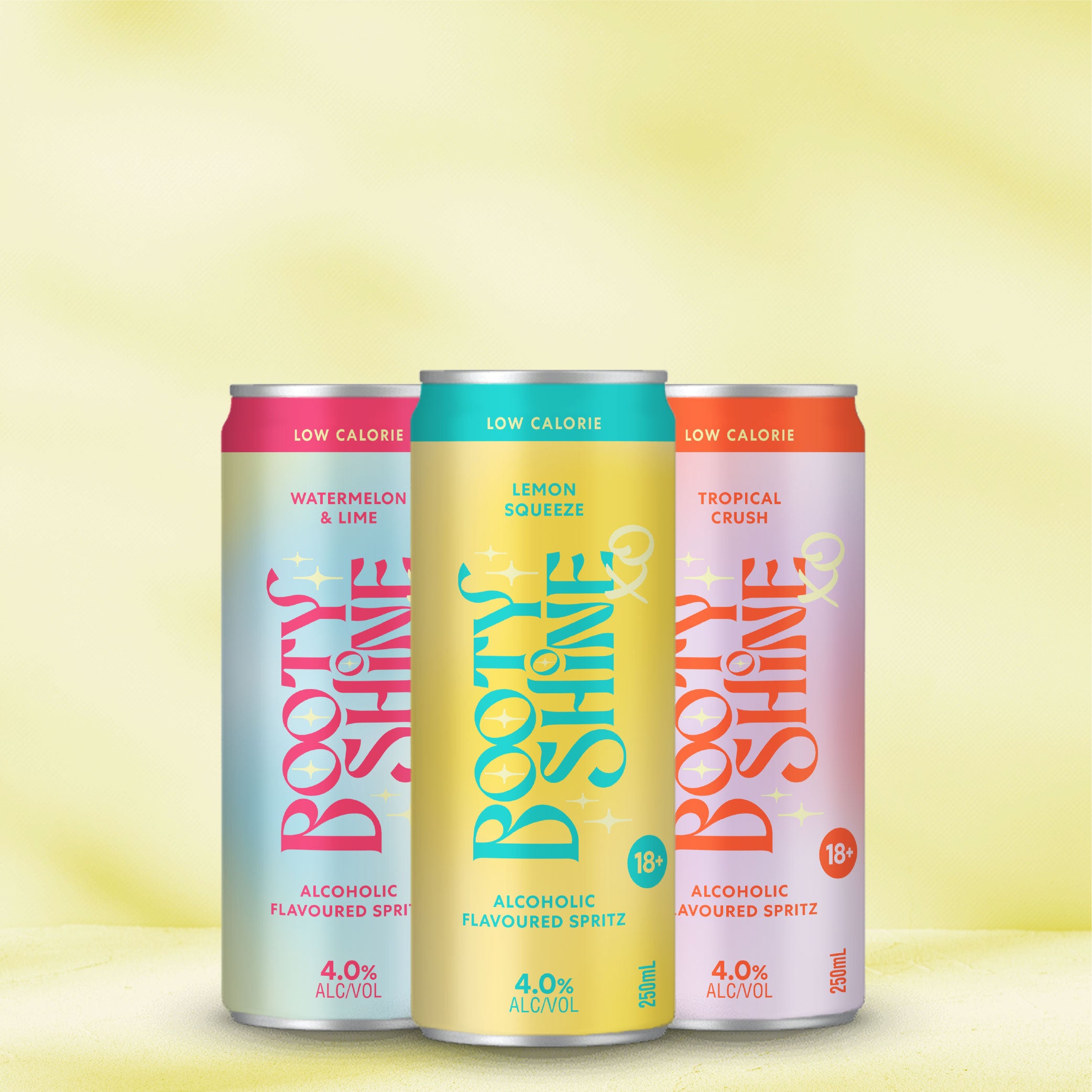 Booty Shine XO Cans Mixed Pack - 24 Pack