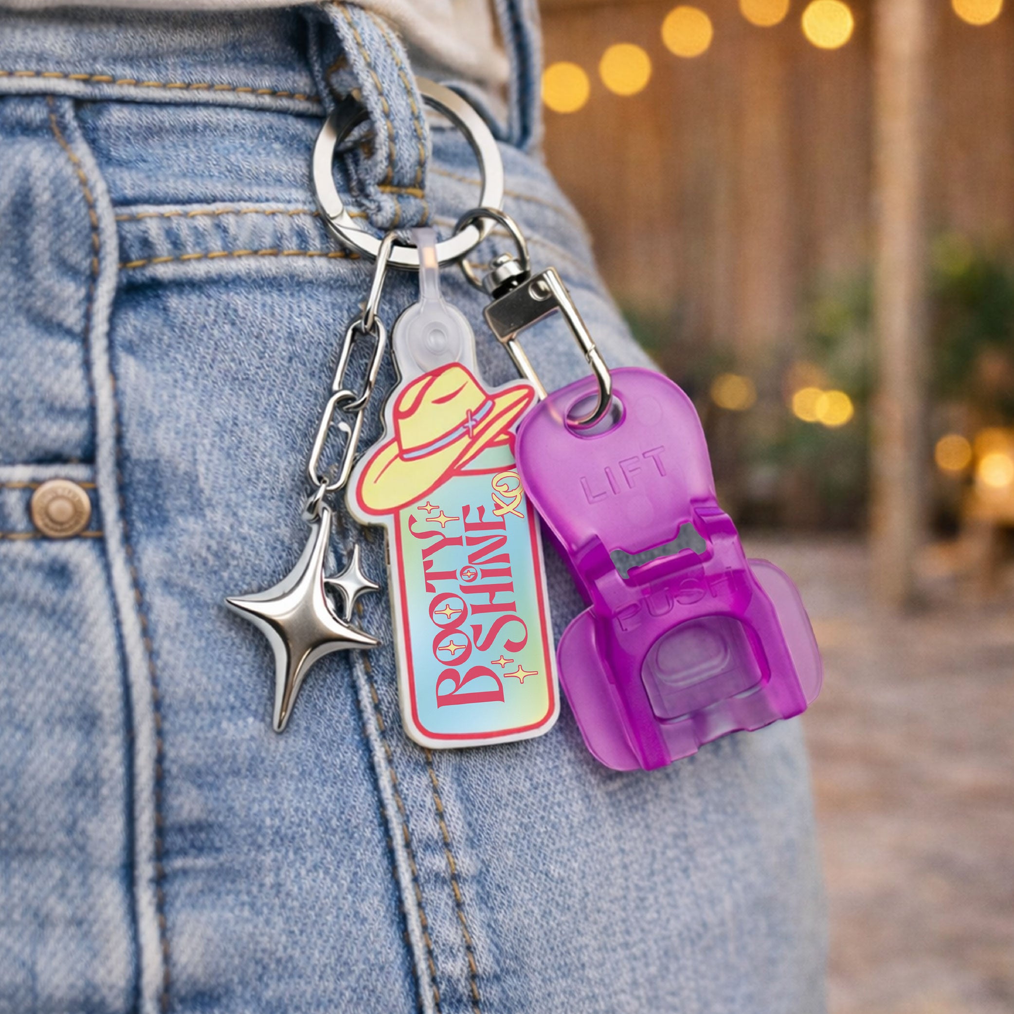 BootyShineXO Keychain