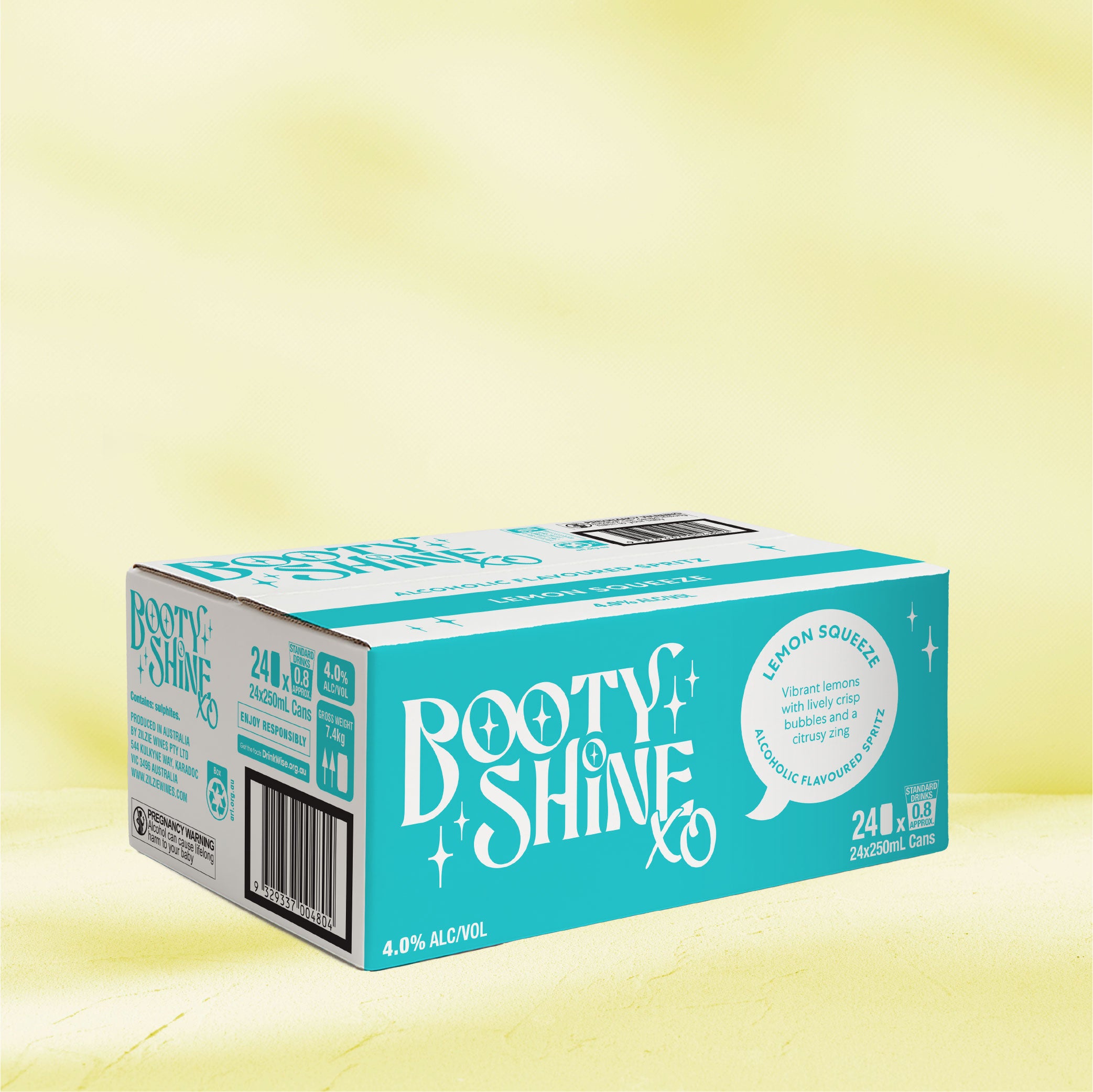 Booty Shine XO Cans Mixed Pack - 24 Pack
