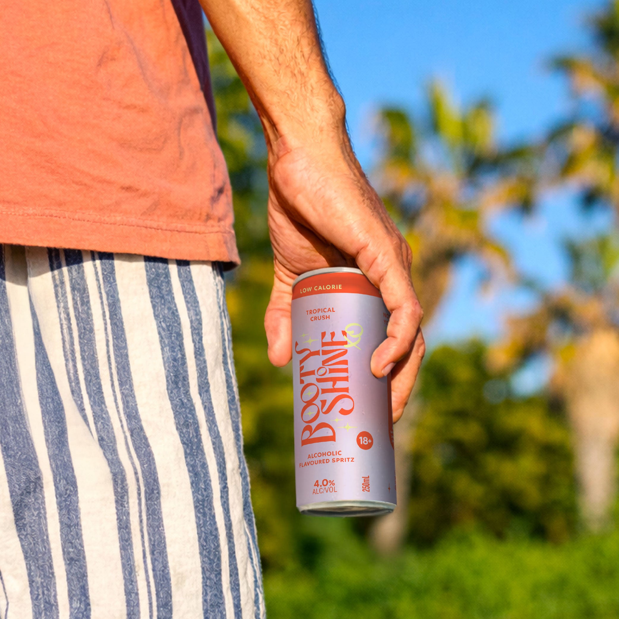 Booty Shine XO Tropical Crush Cans - 24 Pack